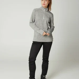 Protest 1/4 Fleece “ PRTSENNA In Dark Grey Melee 13