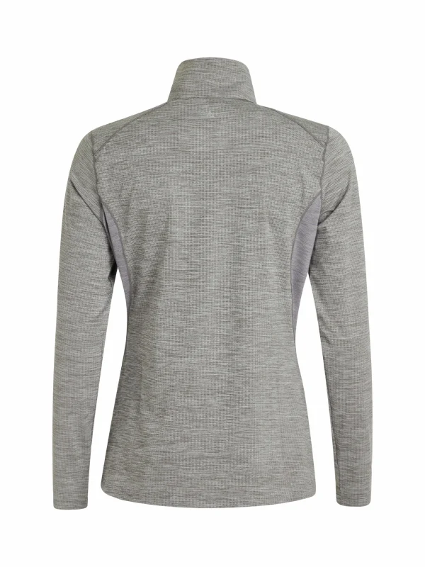 Protest 1/4 Fleece “ PRTSENNA In Dark Grey Melee 6