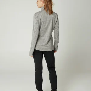 Protest 1/4 Fleece “ PRTSENNA In Dark Grey Melee 21
