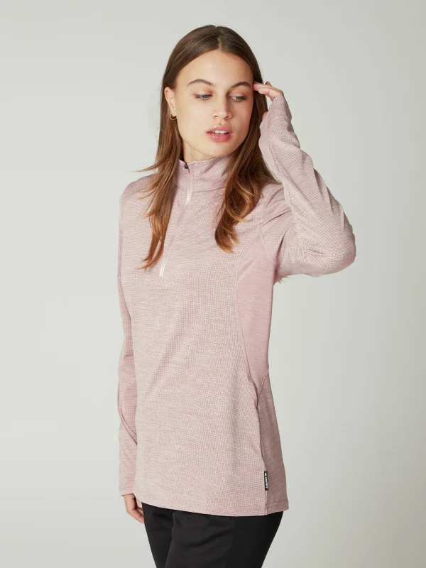Protest 1/4 Fleece “ PRTSENNA In Mauve 3