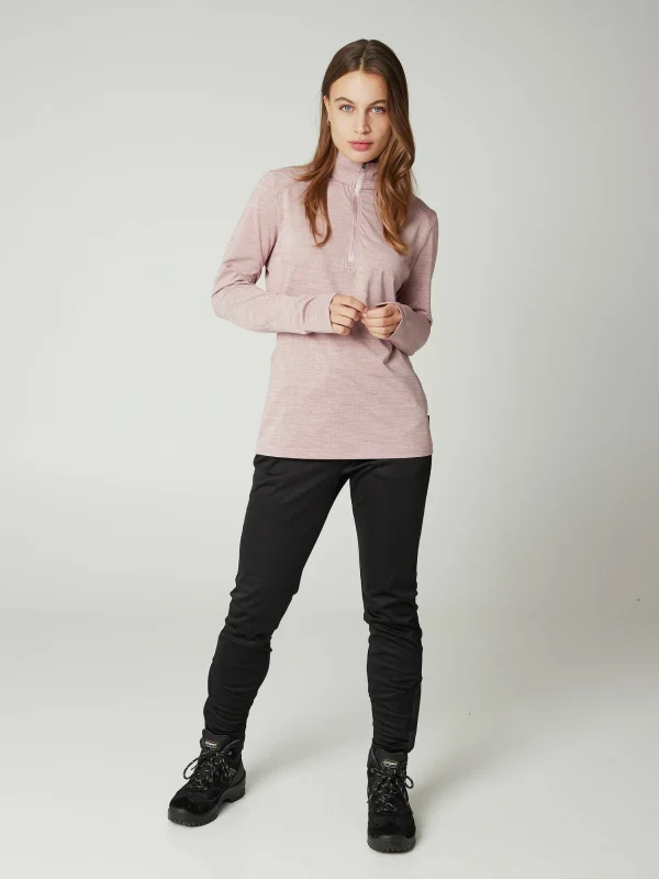 Protest 1/4 Fleece “ PRTSENNA In Mauve 4