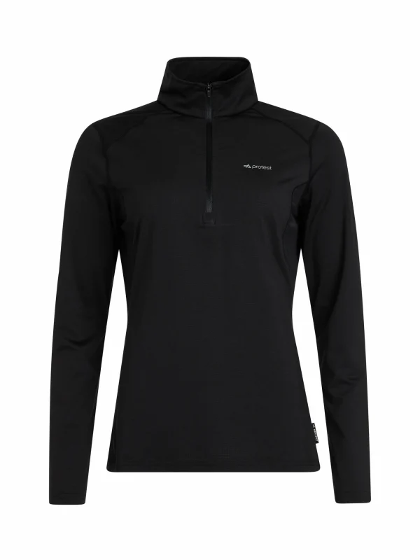 Protest 1/4 Fleece “ PRTSENNA In True Black 1