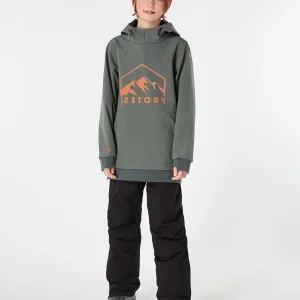 Protest Anorak “ PRTCLEYTON JR In Huntergreen 13