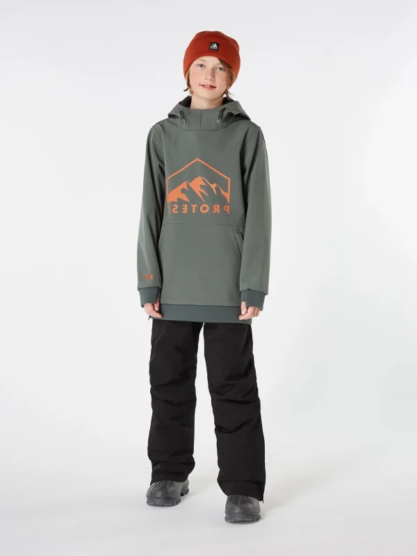 Protest Anorak “ PRTCLEYTON JR In Huntergreen 4
