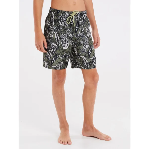Protest Badeshorts ACID JR In Artichoke Green 5