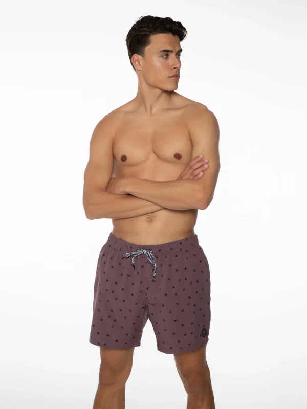 Protest Beachshort “ BARAT In Marron Fabric 3