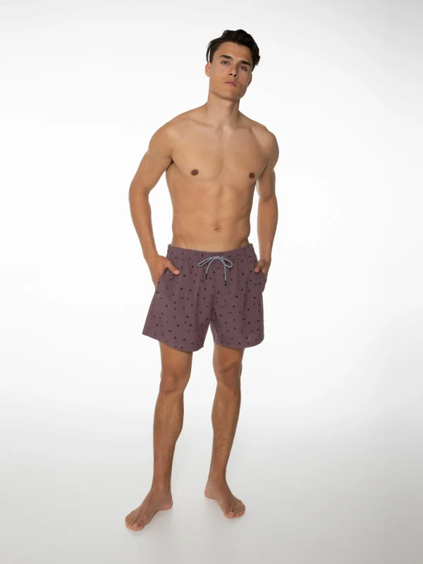 Protest Beachshort “ BARAT In Marron Fabric 4