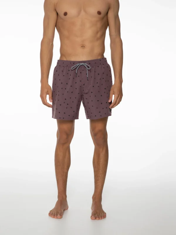 Protest Beachshort “ BARAT In Marron Fabric 7