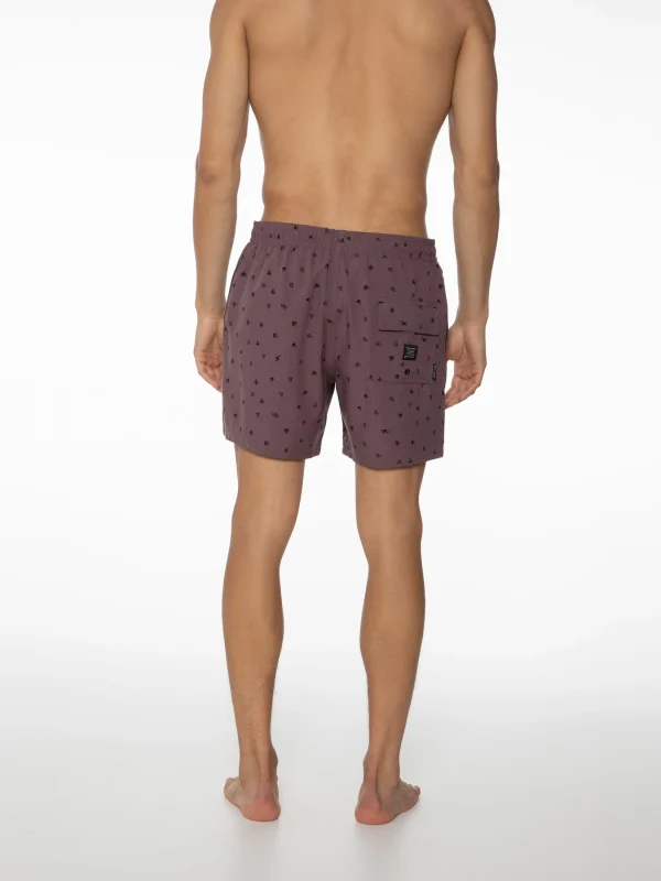 Protest Beachshort “ BARAT In Marron Fabric 8