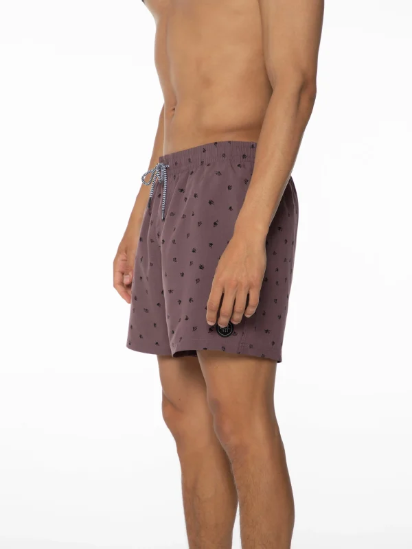 Protest Beachshort “ BARAT In Marron Fabric 9