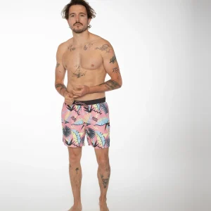Protest Beachshort “ FRANK In Silver Pink 15