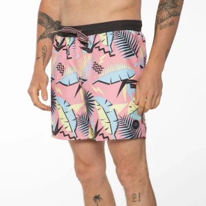 Protest Beachshort “ FRANK In Silver Pink 25
