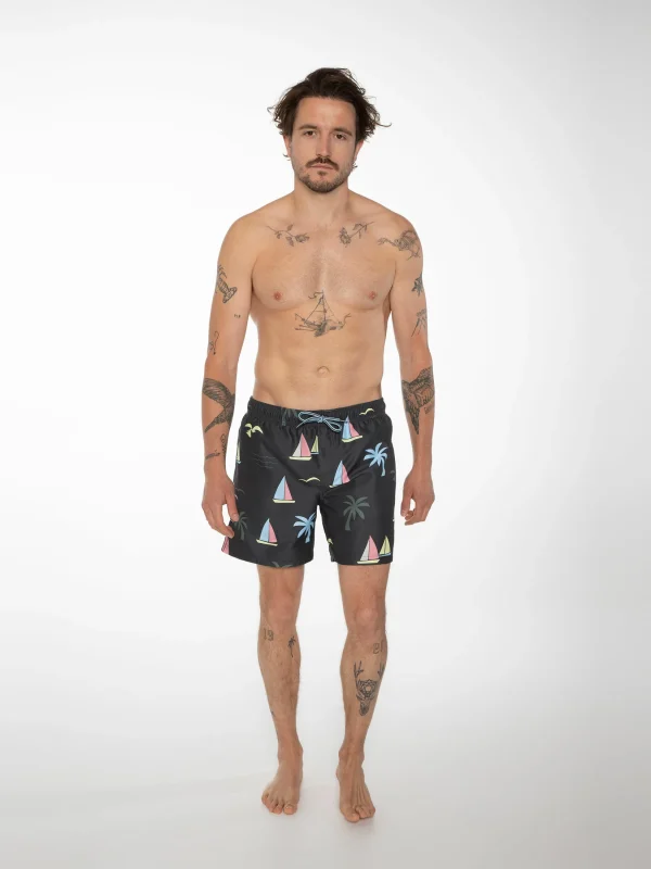 Protest Beachshort “ LAMAR In Deep Grey 4