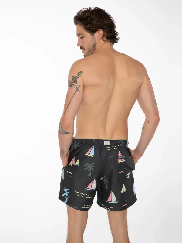 Protest Beachshort “ LAMAR In Deep Grey 5