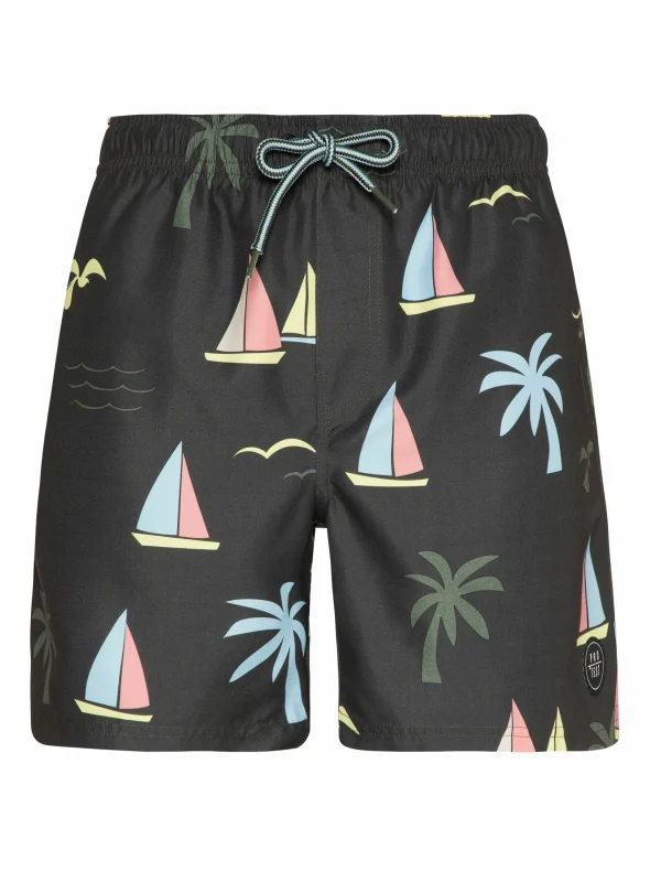 Protest Beachshort “ LAMAR In Deep Grey 1