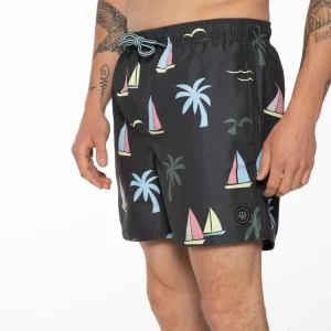 Protest Beachshort “ LAMAR In Deep Grey 25