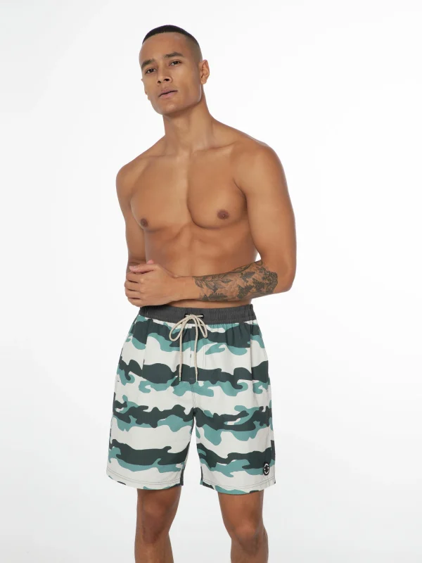 Protest Beachshort “ PRTJADRANKO In Huntergreen 3