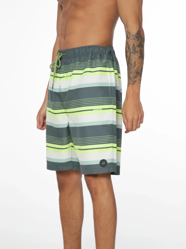 Protest Beachshort “ PRTLANKSTON In Huntergreen 7
