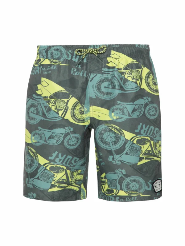 Protest Beachshort “ PRTNILO JR In Huntergreen 1