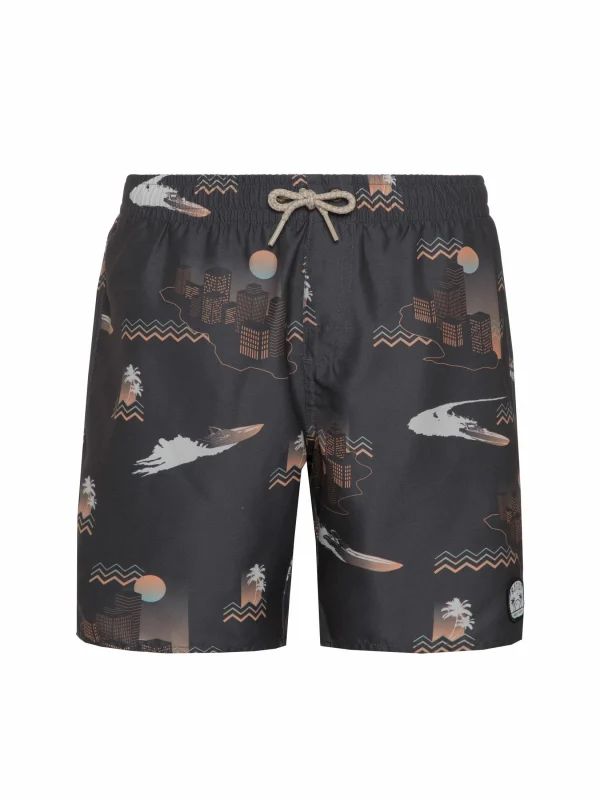 Protest Beachshort “ PRTTRAVIS JR In Deep Grey 1