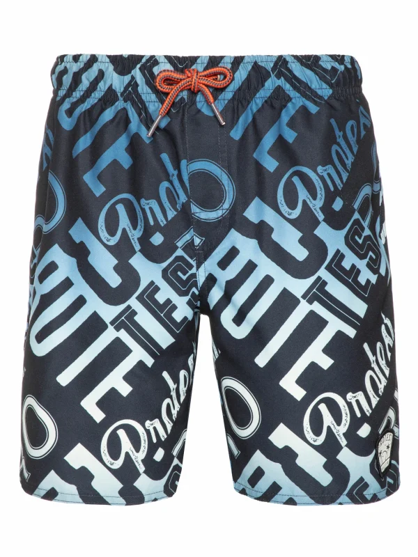 Protest Beachshort “ TAZ JR In Oxford Blue 1