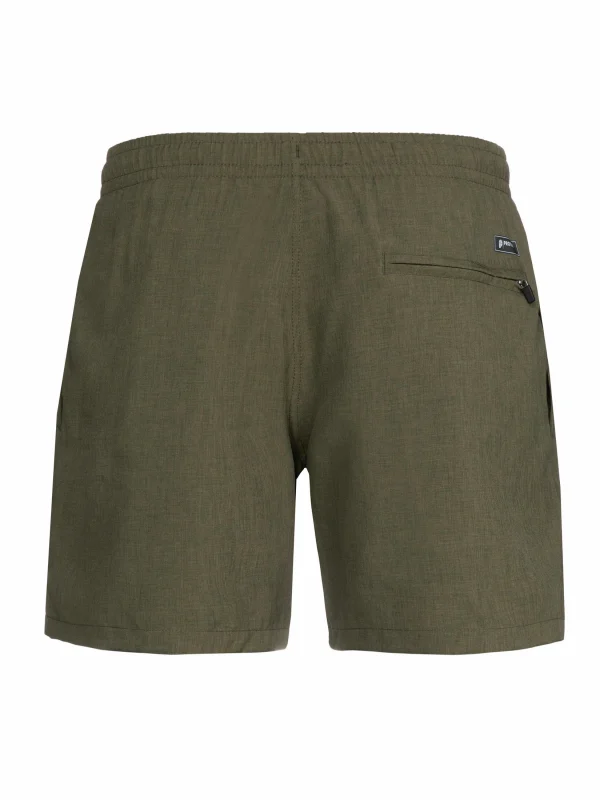 Protest Beachshorts “ DAVEY In Camo Green 6