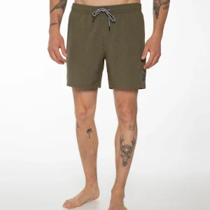 Protest Beachshorts “ DAVEY In Camo Green 21