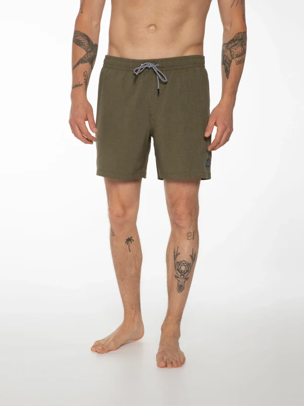 Protest Beachshorts “ DAVEY In Camo Green 7