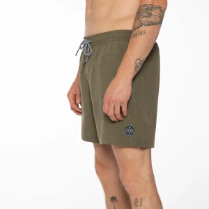 Protest Beachshorts “ DAVEY In Camo Green 25