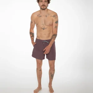 Protest Beachshorts “ DAVEY In Marron Fabric 15
