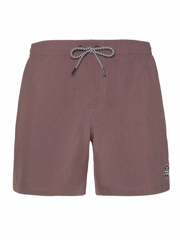 Protest Beachshorts “ DAVEY In Marron Fabric 1