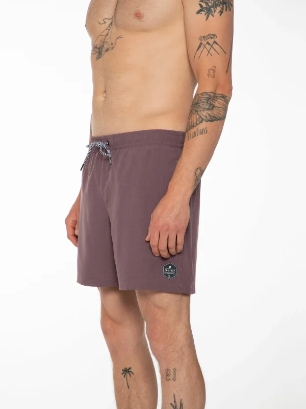 Protest Beachshorts “ DAVEY In Marron Fabric 9