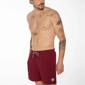 Protest Beachshorts “ DAVEY In Red Sangria 13