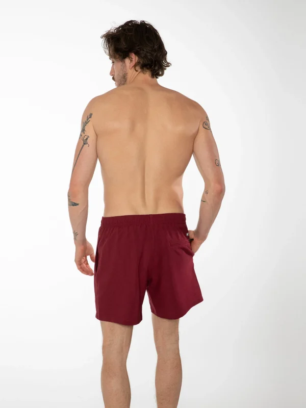 Protest Beachshorts “ DAVEY In Red Sangria 5