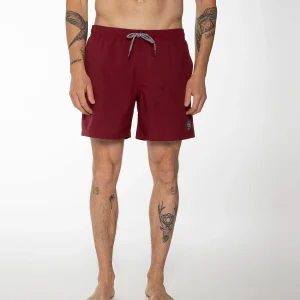 Protest Beachshorts “ DAVEY In Red Sangria 21