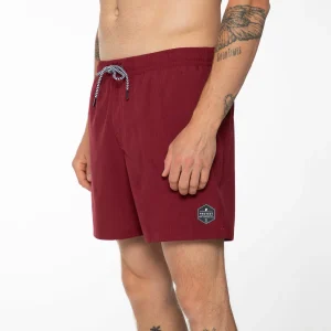 Protest Beachshorts “ DAVEY In Red Sangria 25