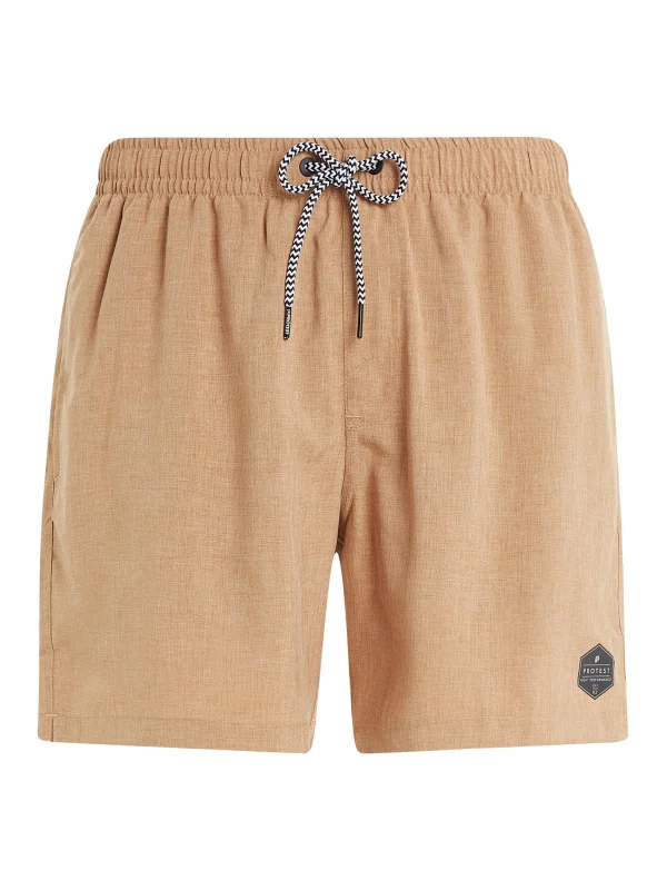Protest Beachshorts “ DAVEY In SealBeige 1