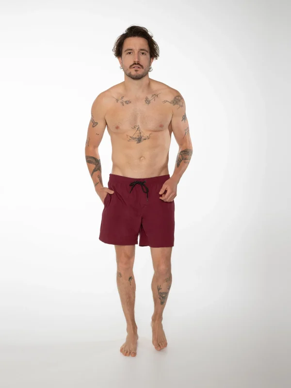 Protest Beachshorts “ FASTER In Dark Cherry 4