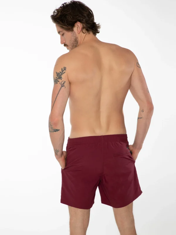 Protest Beachshorts “ FASTER In Dark Cherry 5