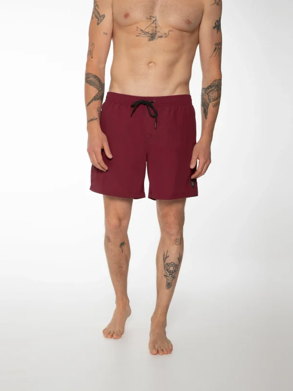 Protest Beachshorts “ FASTER In Dark Cherry 7