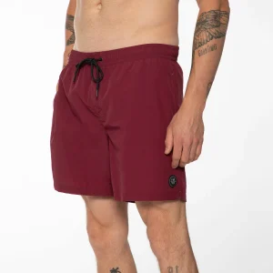Protest Beachshorts “ FASTER In Dark Cherry 25