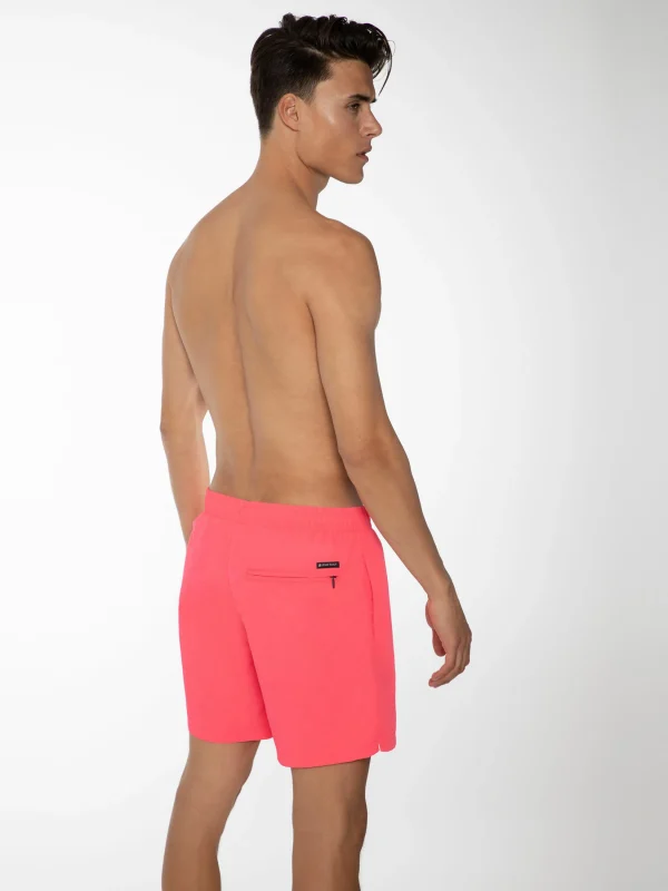 Protest Beachshorts “ FASTER In Fluor Pink 5