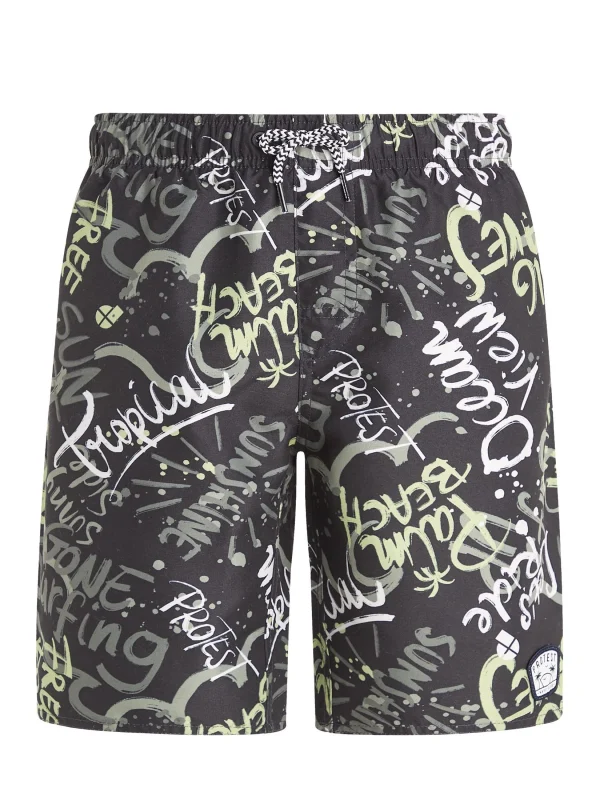 Protest Beachshorts “ PRTBART JR In True Black 1