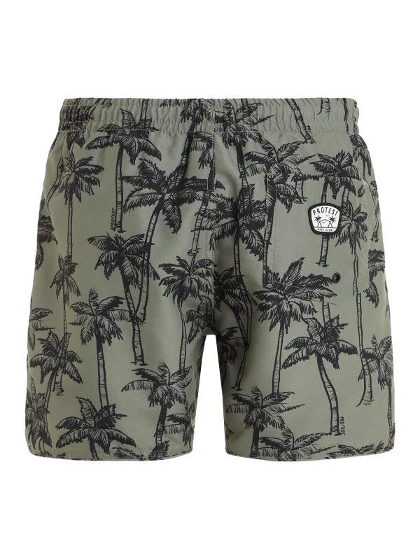 Protest Beachshorts “ PRTFAAS JR In Artichoke Green 3