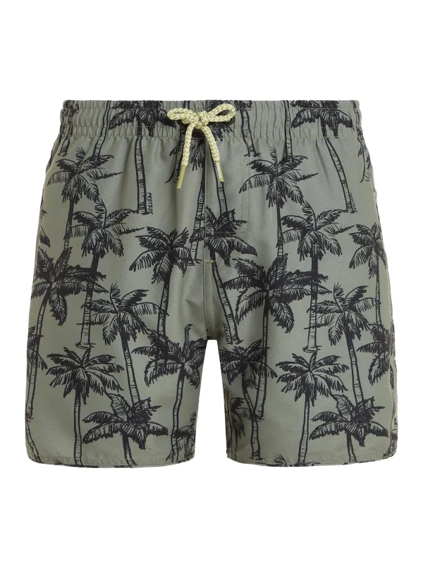 Protest Beachshorts “ PRTFAAS JR In Artichoke Green 1