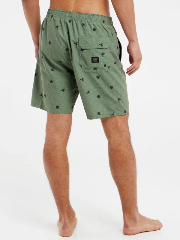 Protest Beachshorts “ PRTGUINCHO In Artichoke Green 5