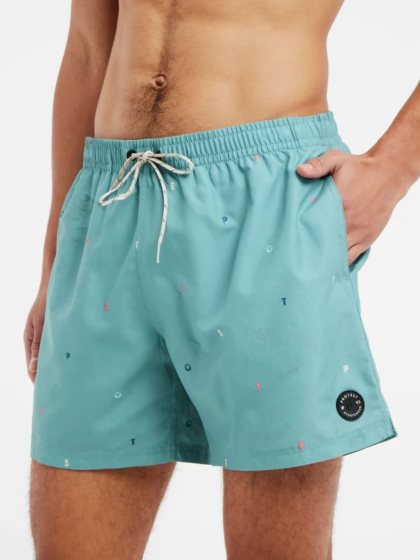 Protest Beachshorts “ PRTKOSHI In Arcticgreen 7