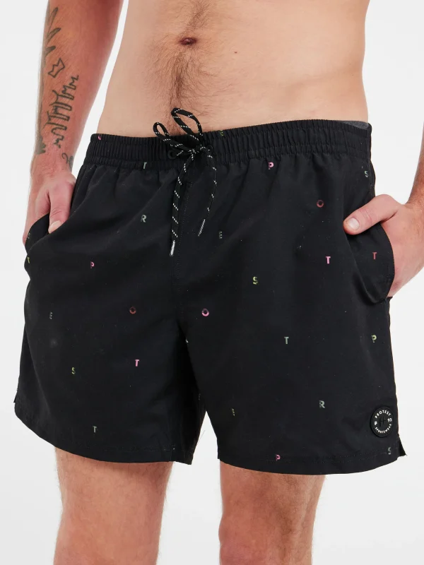 Protest Beachshorts “ PRTKOSHI In True Black 7
