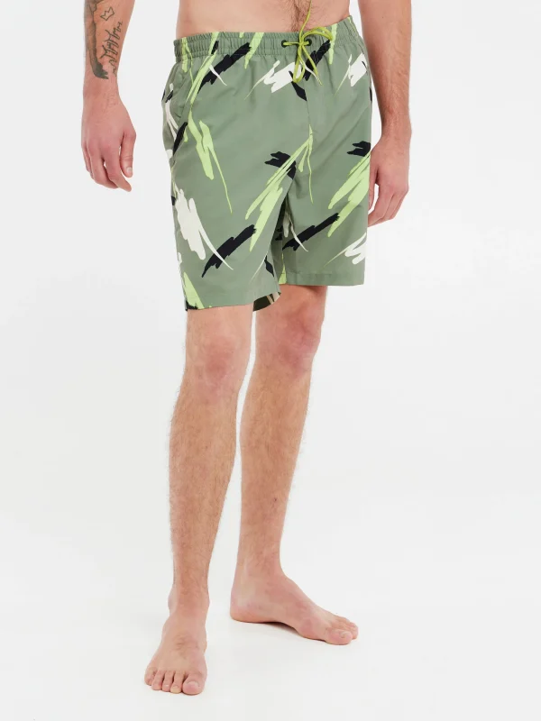 Protest Beachshorts “ PRTLEUCA In Artichoke Green 3