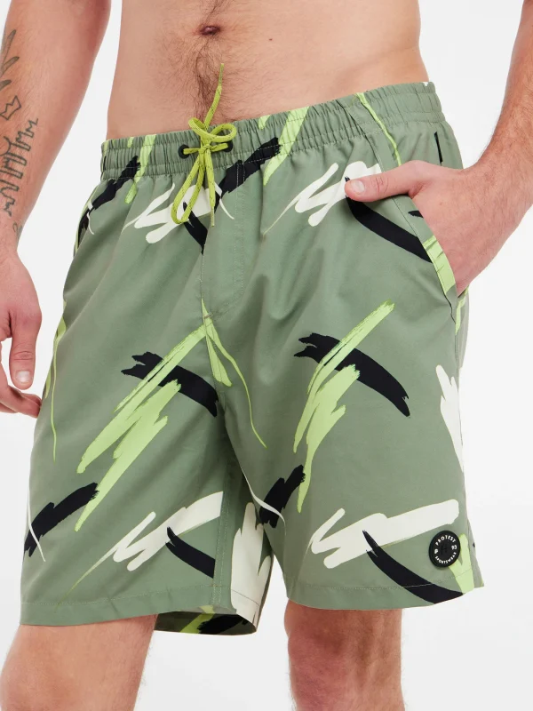 Protest Beachshorts “ PRTLEUCA In Artichoke Green 7